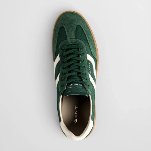 Gant Cuzmo 31633011 G761 Pine Green Suede Men's Sneaker | newshoes.ie