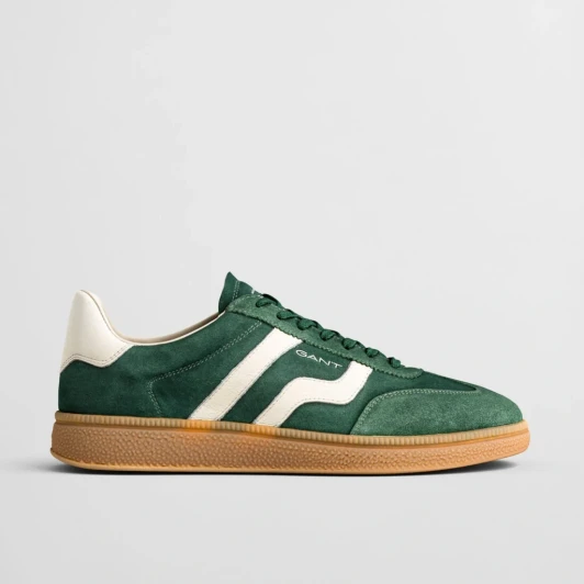 Gant Cuzmo 31633011 G761 Pine Green Suede Men's Sneaker | newshoes.ie
