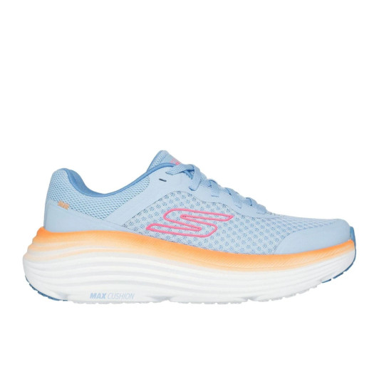 Skechers Max Cushioning Endeavour 129470 BLOR Blue Orange Women's Sneaker | newshoes.ie