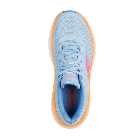 Skechers Max Cushioning Endeavour 129470 BLOR Blue Orange Women's Sneaker | newshoes.ie