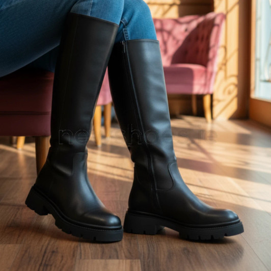 Gabor 71.859.27 Black Knee High Boot | newshoes.ie
