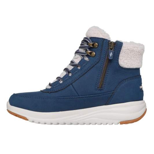 Skechers On the Go Stellar 144756 NVY Navy Women's Hiker Style Boot | newshoes.ie