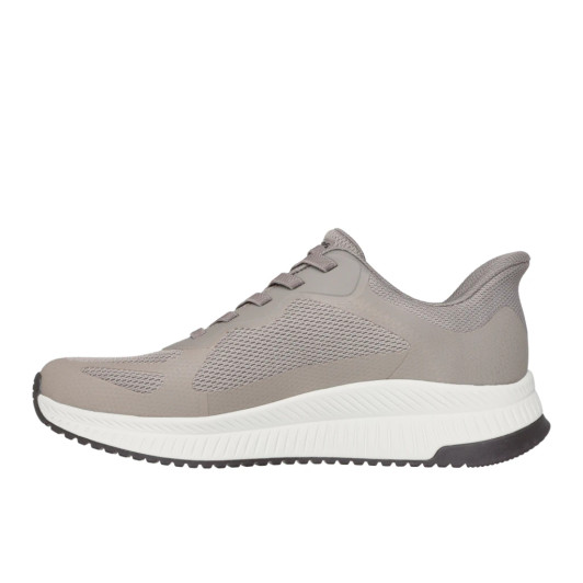 Skechers Slip-ins: BOBS Sport Squad Chaos 4 118423 DKTP Taupe Men's Sneaker | newshoes.ie