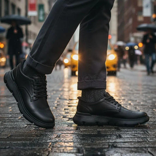 Skechers Slip-ins: Garza - Duran 205353 BBK Black Men's Sneaker | newshoes.ie