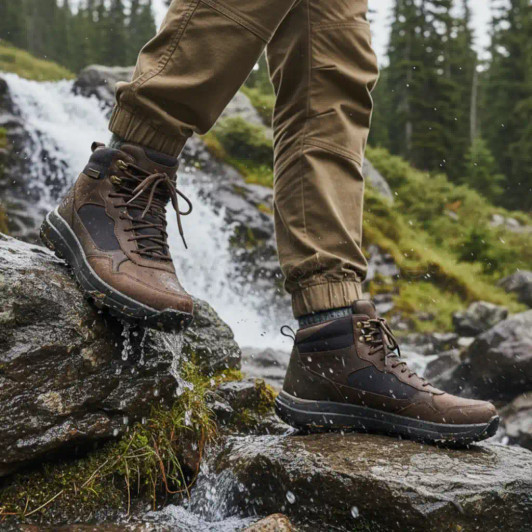 Skechers Cambert - Harlan Weatherproof 210932 COC Brown Men's Boot | newshoes.ie