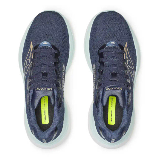 Saucony Ride 19 S11055-110 Navy/Aqua Women's Trainer | newshoes.ie
