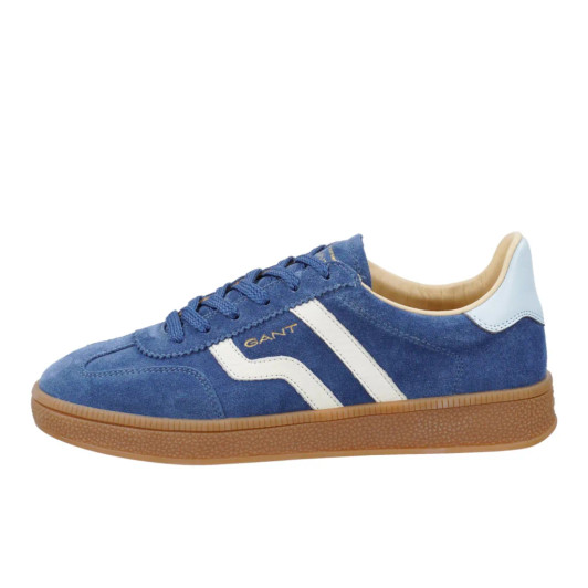 Gant Cuzima 32533197 G95 Vintage Blue Suede Sneaker | newshoes.ie