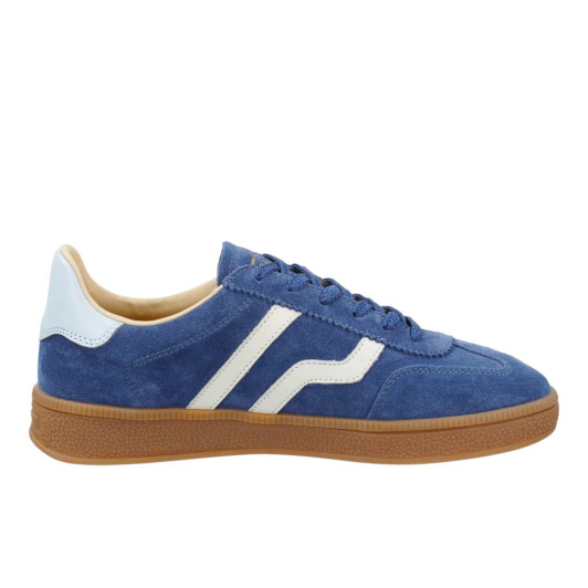 Gant Cuzima 32533197 G95 Vintage Blue Suede Sneaker | newshoes.ie