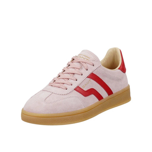 Gant Cuzima 32533197 G938 Rose & Red Suede Sneaker | newshoes.ie