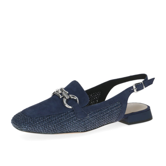 Caprice 9-29410-46 880 Ocean Weave Slingback | newshoes.ie