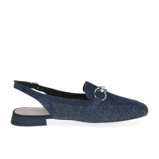 Caprice 9-29410-46 880 Ocean Weave Slingback | newshoes.ie