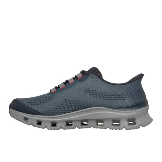 Skechers Slip-ins: Glide-Step Pro - Chaching 233135 NVGY Navy Gray Waterproof Men's Sneaker | newshoes.ie