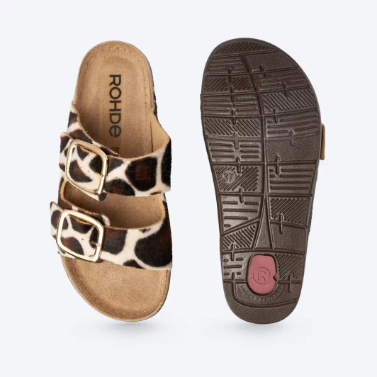 Rohde Rodigo 5897-72 Giraffe Mocca Mule | newshoes.ie