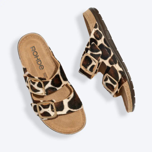 Rohde Rodigo 5897-72 Giraffe Mocca Mule | newshoes.ie