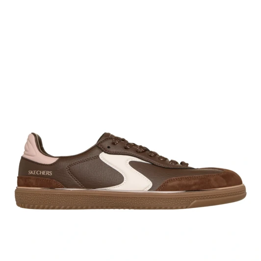 Skechers Hotshot Living Luxe 185405 BRPK Brown Pink Sneaker | newshoes.ie