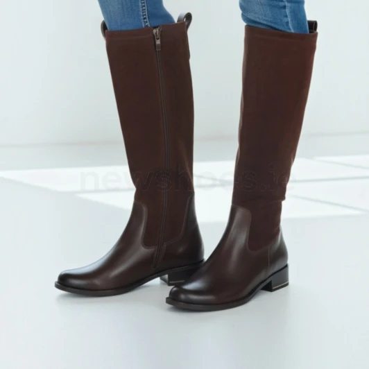 Caprice 9-25514-41 329 Dark Brown Knee High Boot | newshoes.ie