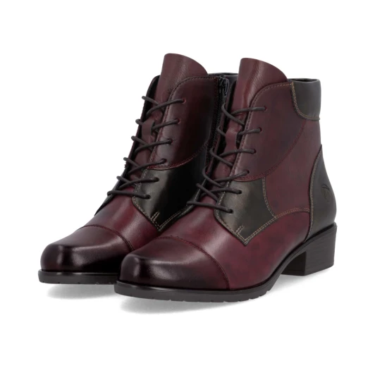 Remonte D6882-35 Burgundy Ankle Boot | newshoes.ie