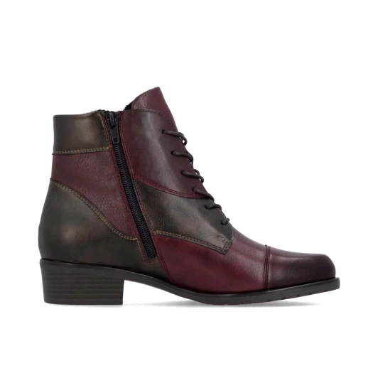 Remonte D6882-35 Burgundy Ankle Boot | newshoes.ie