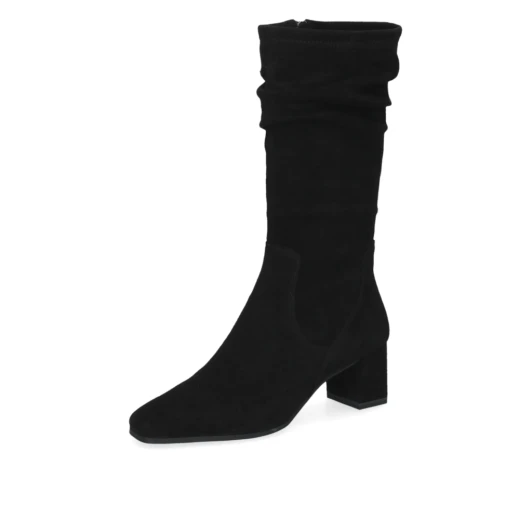 Caprice 9-25303-47 044 Black Stretch Mid Calf Boot | newshoes.ie