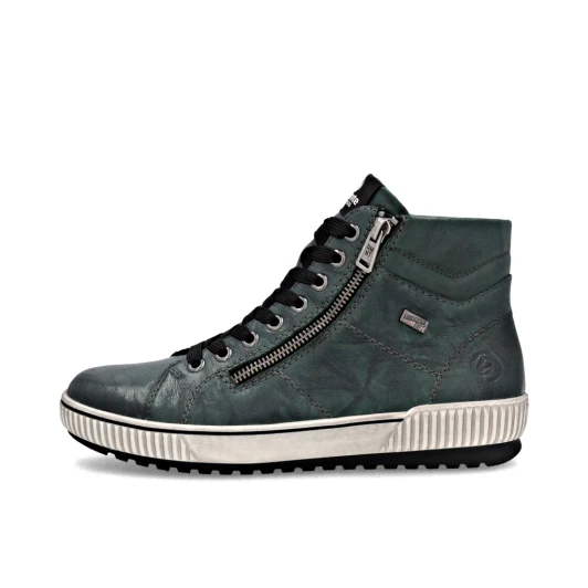 Remonte D0772-54 Dark Green Tex Casual Ankle Boot | newshoes.ie