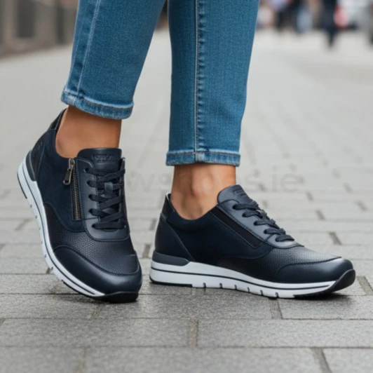 Remonte R6714-14 Navy Blue Sneaker | newshoes.ie