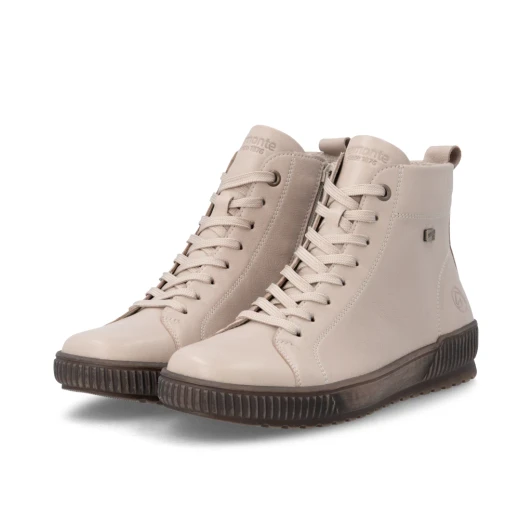 Remonte D0782-62 Beige Tex Ankle Boot | newshoes.ie