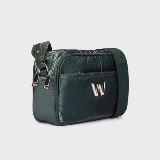 Wonders Cloud WB-52002 Moss Green Nylon Bag | newshoes.ie