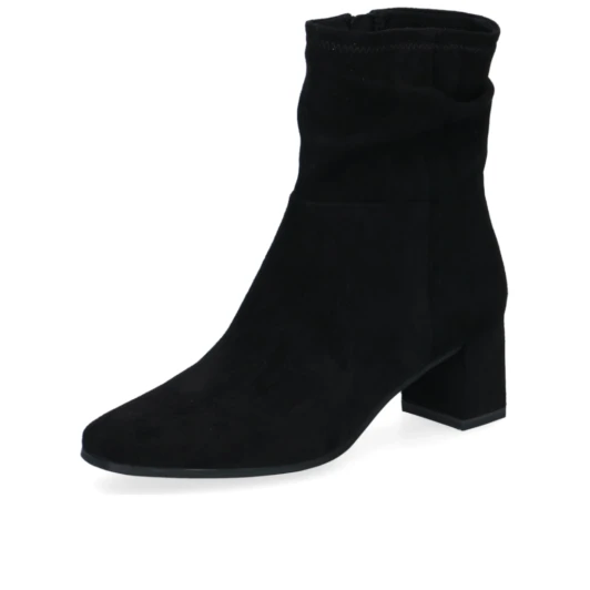 Caprice 9-25304-47 044 Black Block Heel Ankle Boot | newshoes.ie