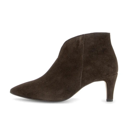 Gabor 8017.01.002 Mocca Pointed Toe Ankle Boot | newshoes.ie