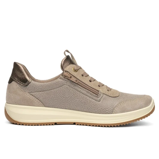 Ara Osaka 3.0 12-25532-15 (H Fitting) Cashmere Metallic Wide Fit Sneaker | newshoes.ie