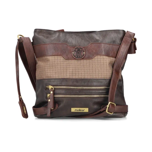 Rieker H1346-25 Brown Cross Body Bag | newshoes.ie