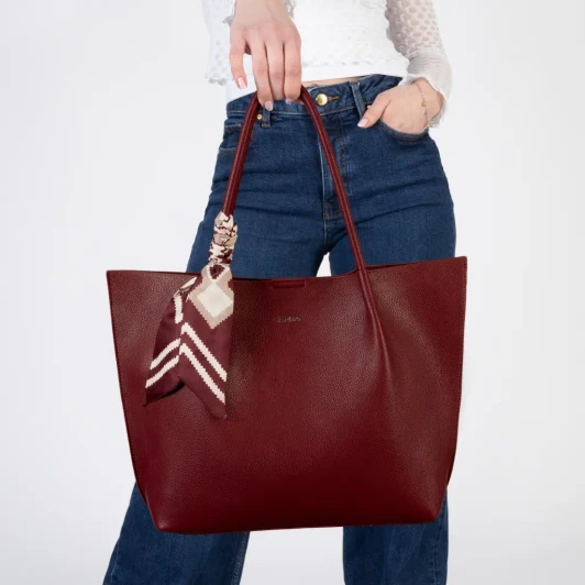 Rieker H1399-35 Wine Handbag | newshoes.ie