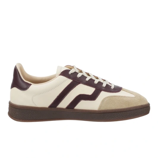 Gant Cuzima 33531344 G12 Cream Wine Sneaker | newshoes.ie