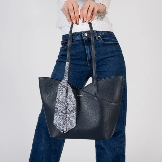 Rieker H1559-15 Navy Handbag | newshoes.ie
