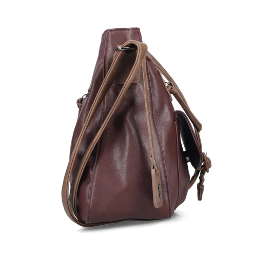 Rieker H1340-35 Burgundy Cross Body Bag | newshoes.ie