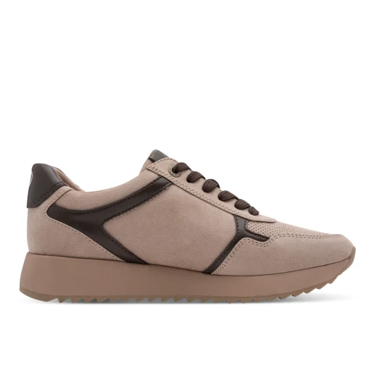 Marco Tozzi 23736-47 470 Taupe Sneaker | newshoes.ie