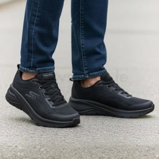 Skechers Arch Fit 3.0 - Prawsper 233401 Black Men's Sneaker | newshoes.ie