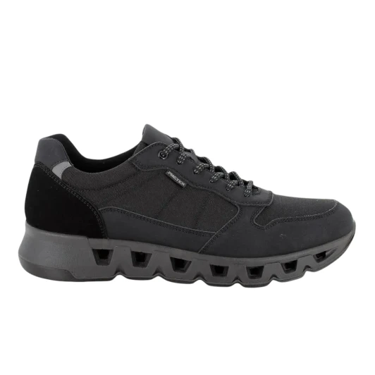 IMAC 2035982 04100/011 All Black Weatherproof Men's Casual Shoe | newshoes.ie