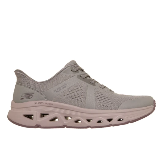 Skechers Bobs Arc Waves Remix Get Grounded 117863 Dark Taupe Women's Sneaker | newshoes.ie