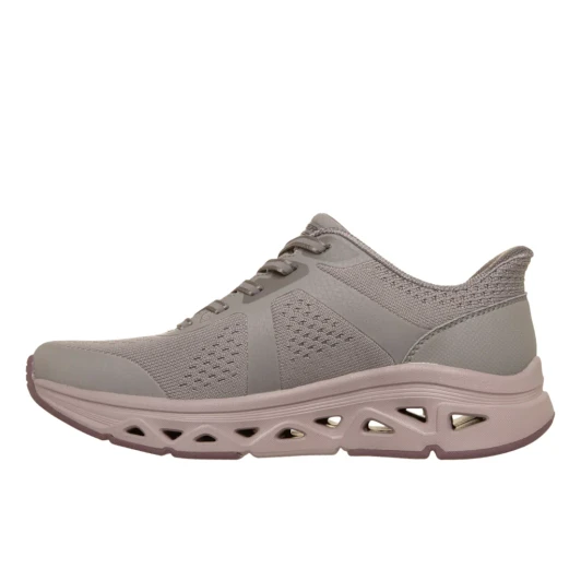 Skechers Bobs Arc Waves Remix Get Grounded 117863 Dark Taupe Women's Sneaker | newshoes.ie