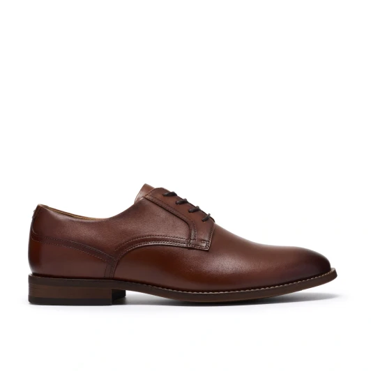 Clarks Bowburn Lace 26189036 Tan Leather Men's Formal Shoe | newshoes.ie