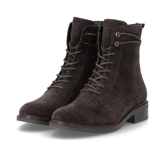 Remonte D2W80-25 Brown Suede Lace-Up Boot | newshoes.ie