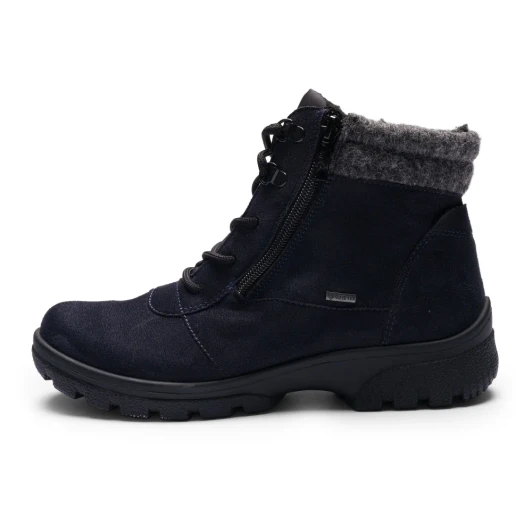 Ara Saas-Fee 12-49309-02 Deep Navy Gore-Tex Ankle Boot | newshoes.ie