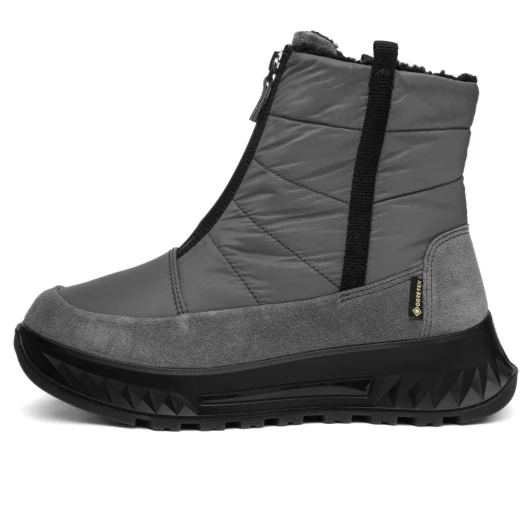 Ara St. Moritz 12-26409-11 (H Fitting) Graphite Wide Fit Gore-Tex Ankle Boot | newshoes.ie