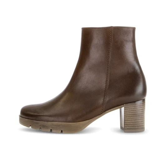 Gabor 8030.01.006 Brown Platform Ankle Boot | newshoes.ie