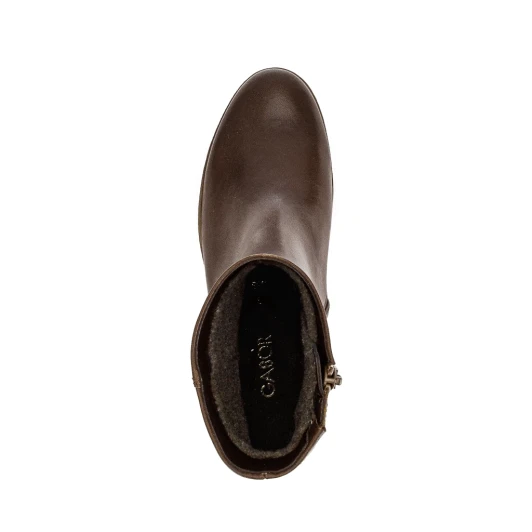 Gabor 8030.01.006 Brown Platform Ankle Boot | newshoes.ie