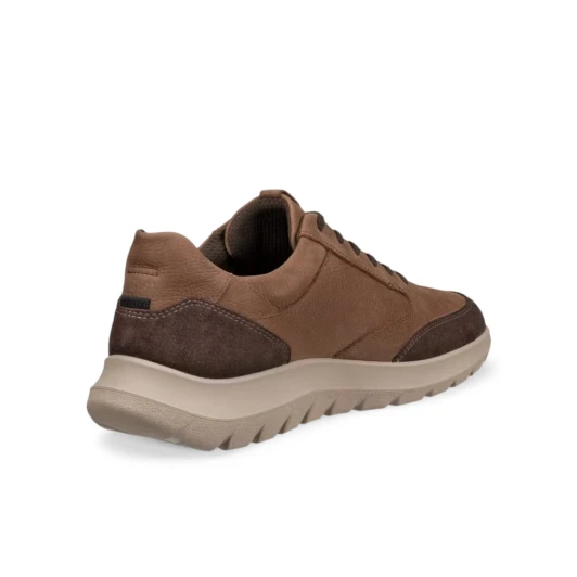 Ecco City Stride 571814 61894 Brown Men's Nubuck Trainer | newshoes.ie