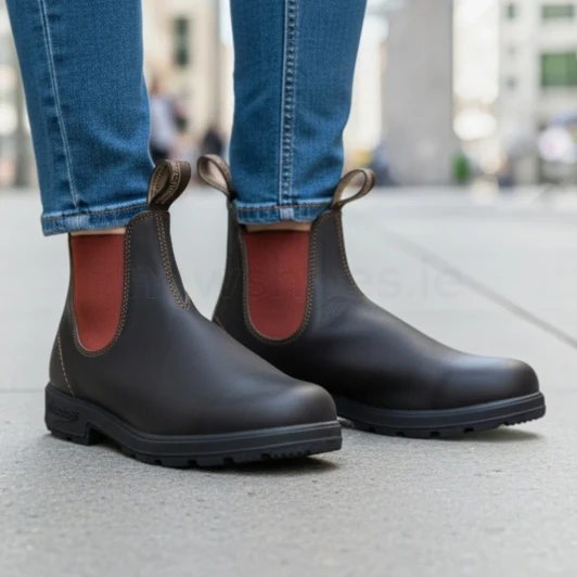 Blunstone Originals #1918 Brown Terracotta Ladies Chelsea Boot | newshoes.ie