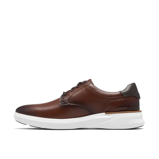 Clarks Code Hybrid 26320129 Plain Tan Leather Men's Sneaker | newshoes.ie