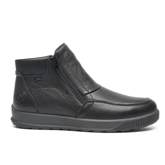 G Comfort A-956S Black Twin Zip Wide Fit Men's Weatherproof Boot | newshoes.ie